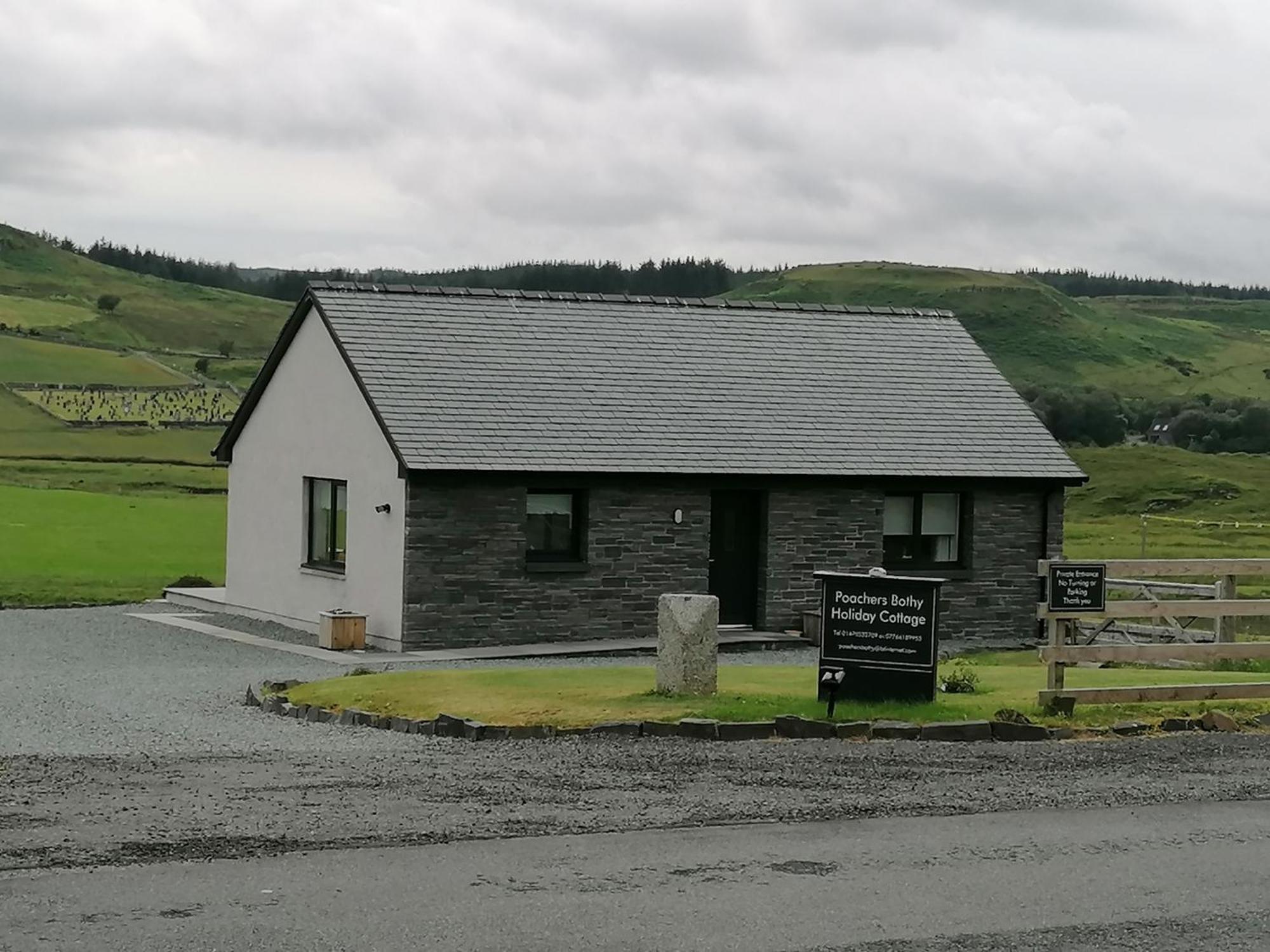 Vila Poachers Bothy Skeabost Exteriér fotografie